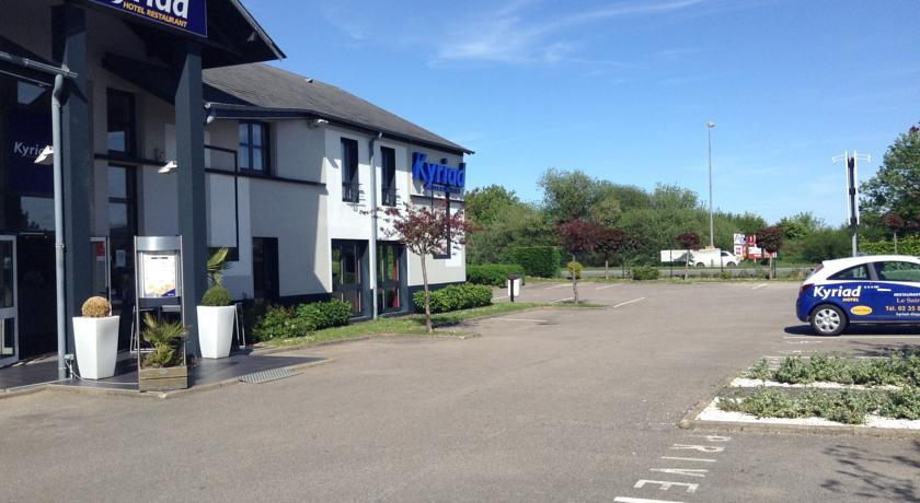Hotel Kyriad Dieppe Saint-Aubin-sur-Scie Exterior foto