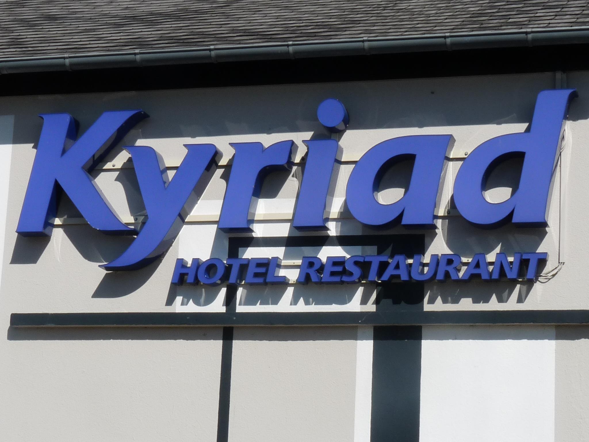 Hotel Kyriad Dieppe Saint-Aubin-sur-Scie Exterior foto