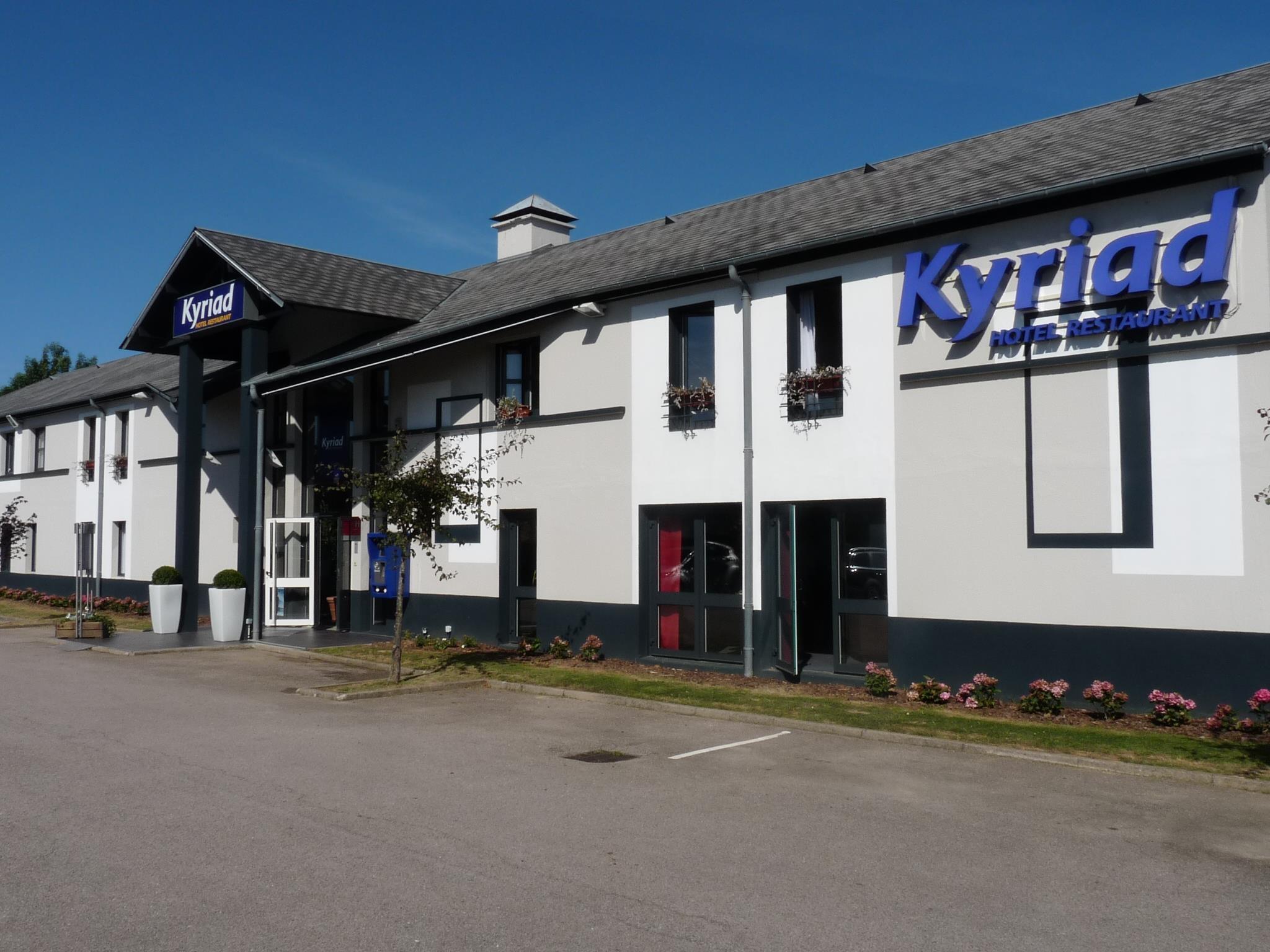 Hotel Kyriad Dieppe Saint-Aubin-sur-Scie Exterior foto