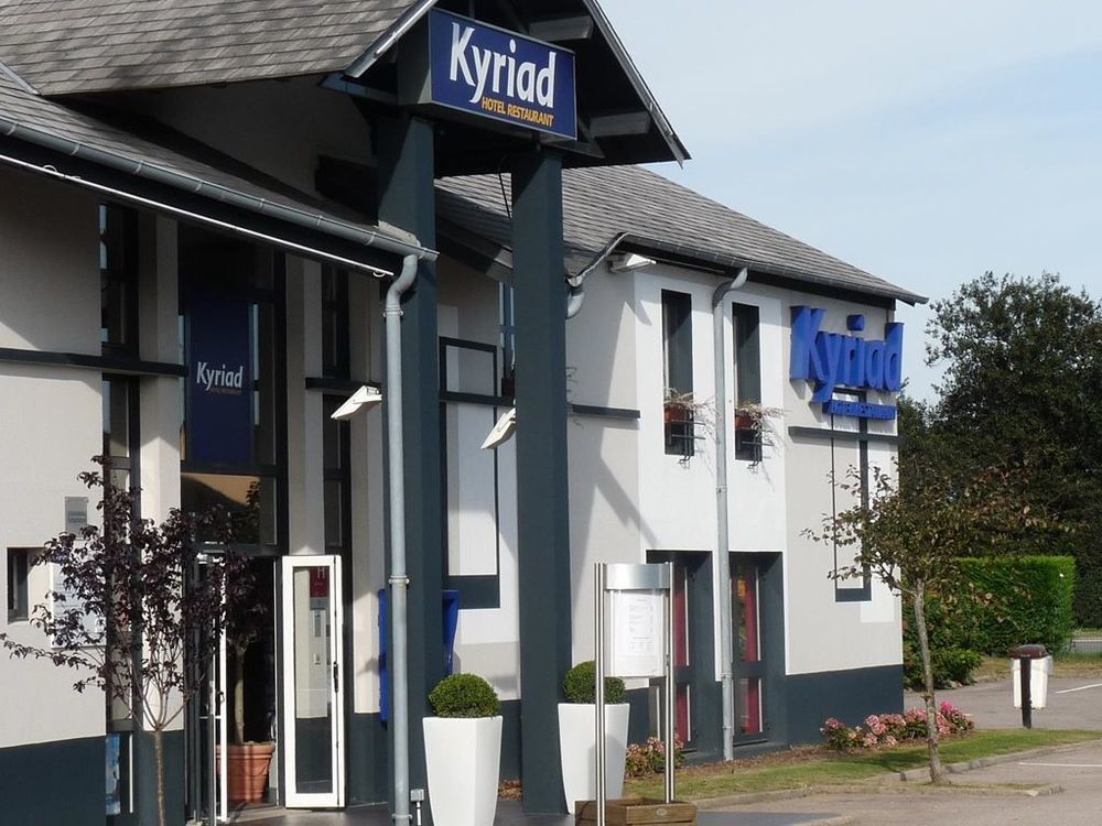 Hotel Kyriad Dieppe Saint-Aubin-sur-Scie Exterior foto