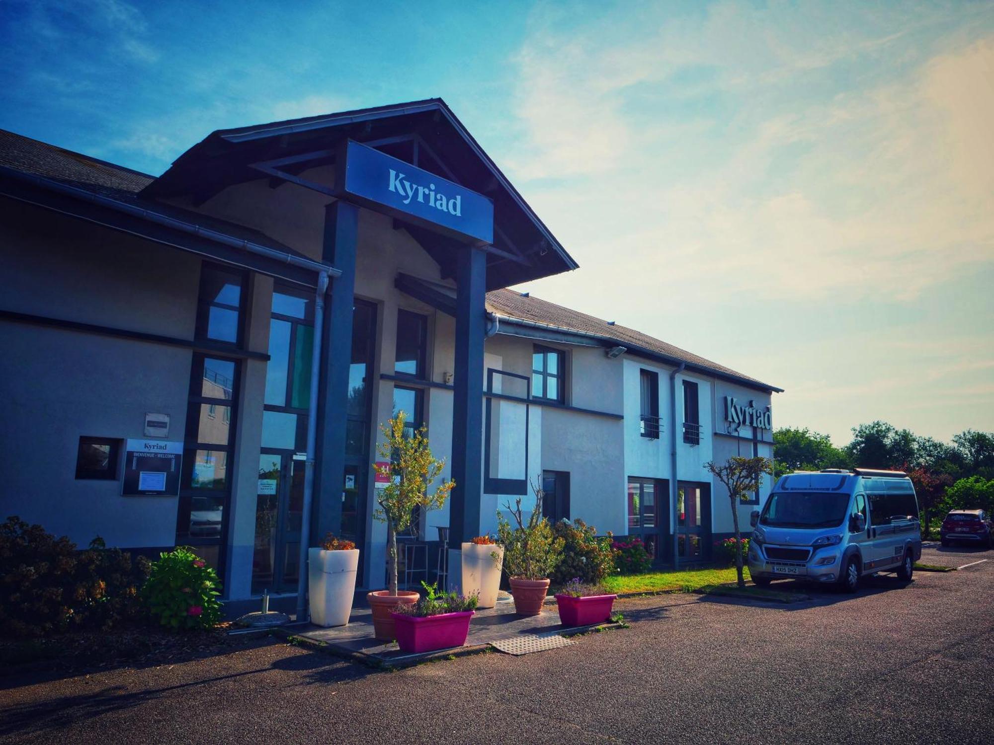 Hotel Kyriad Dieppe Saint-Aubin-sur-Scie Exterior foto