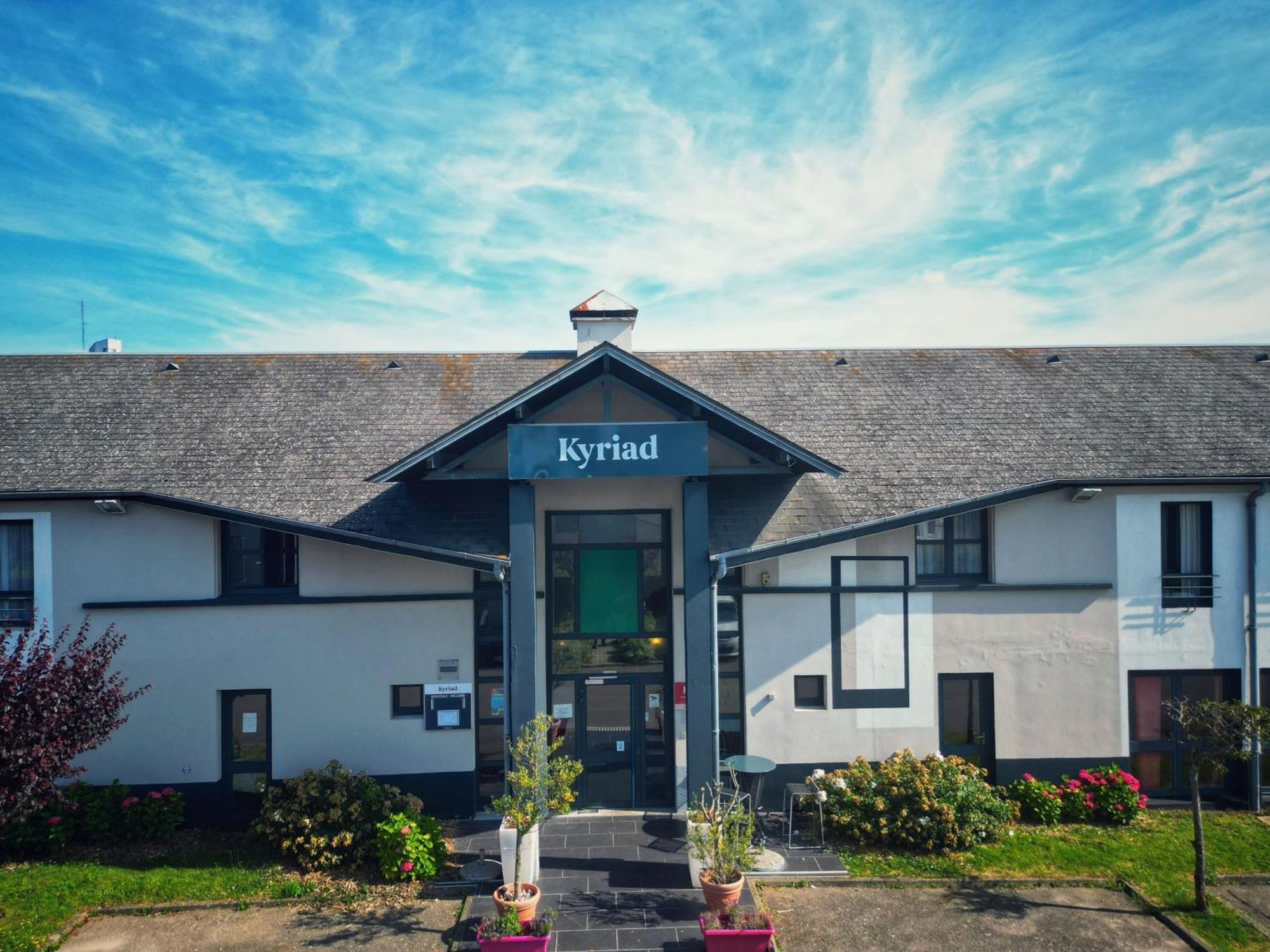 Hotel Kyriad Dieppe Saint-Aubin-sur-Scie Exterior foto