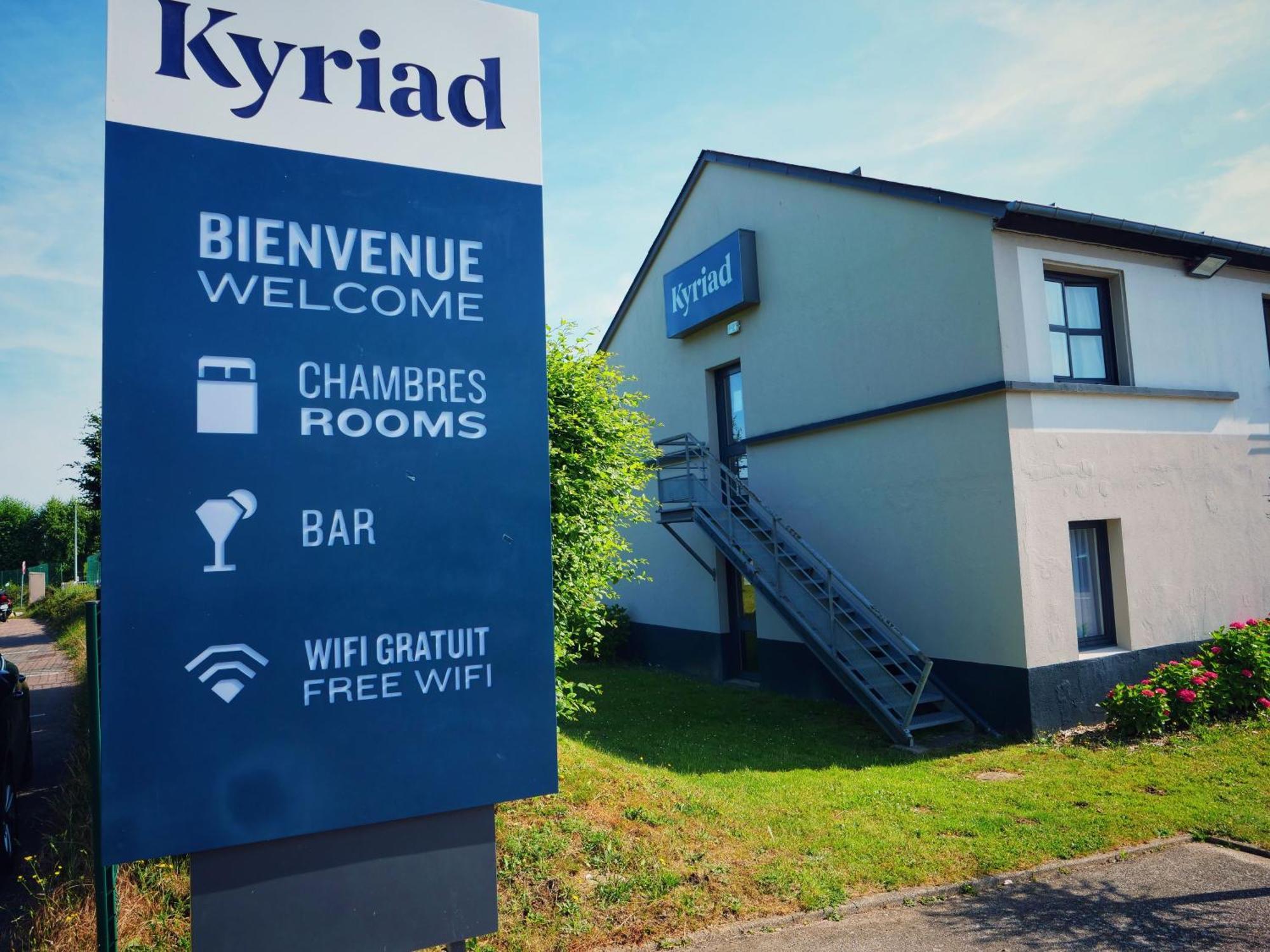 Hotel Kyriad Dieppe Saint-Aubin-sur-Scie Exterior foto